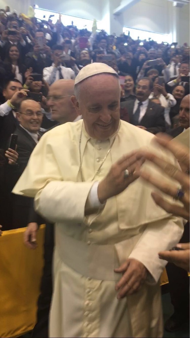 Pope Francis blessing